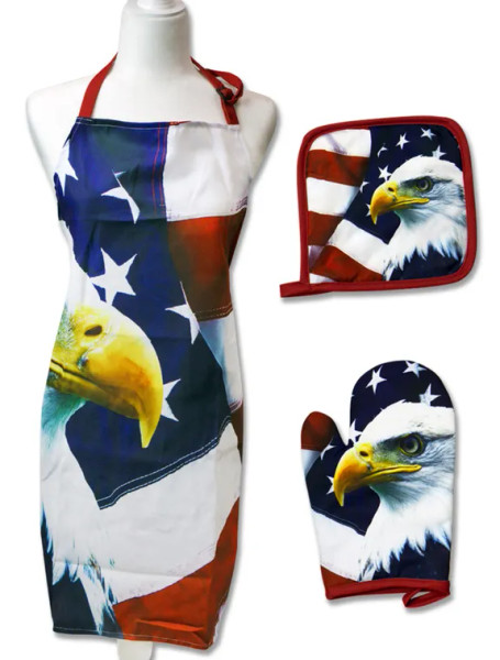 Patriotic Apron Set