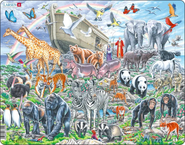 Noah's Ark 53 Piece Children's Educational Jigsaw Puzzle for sale by Springbok Puzzles