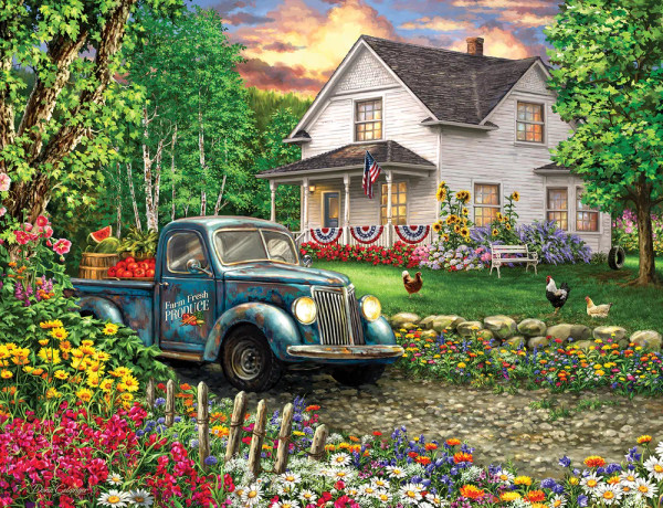 Simpler Times 100 Piece Jigsaw Puzzle for sale by Springbok Puzzles