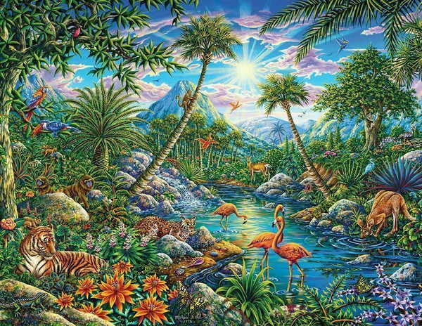 Discovery Island 100 Piece Jigsaw Puzzle for sale by Springbok Puzzles