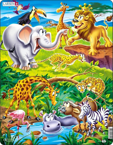 Safari 18 Piece Children's Jigsaw Puzzle