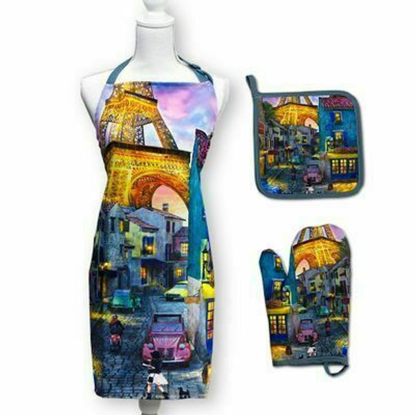 Eiffel Magic Apron Set