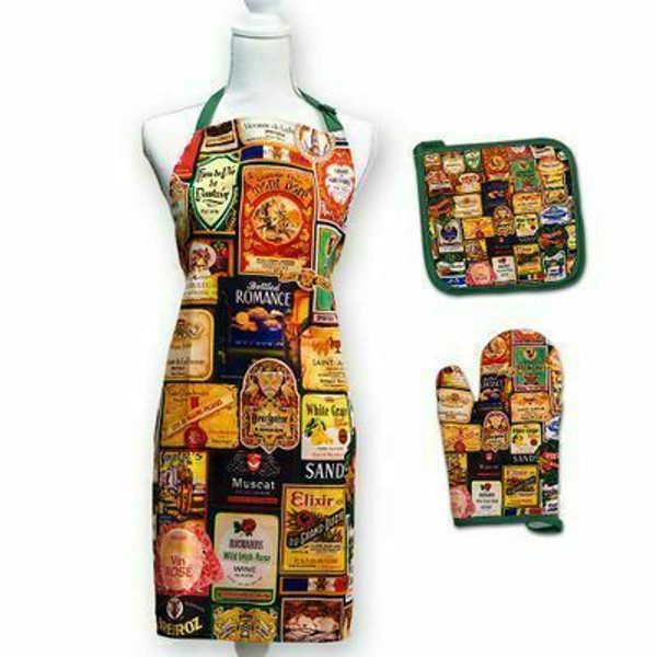 Off the Vine Apron Set