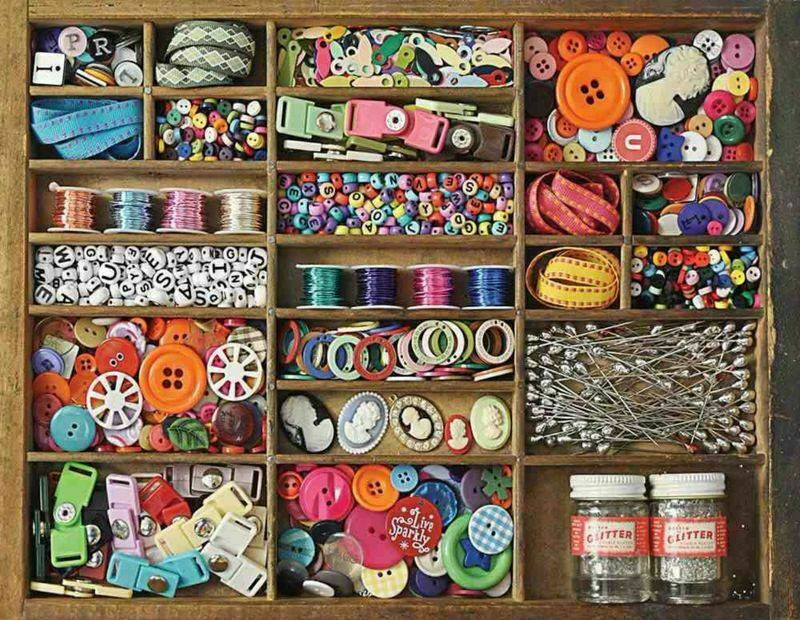 The Sewing Box 36 Piece Jigsaw Puzzle