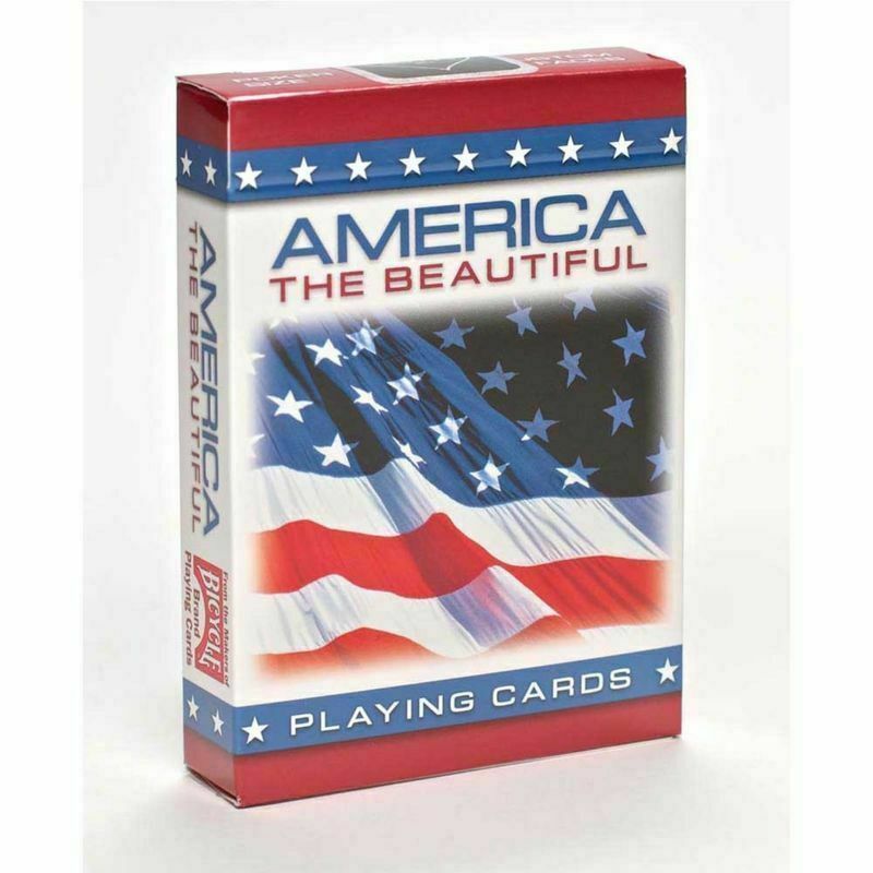 american flag playing cards