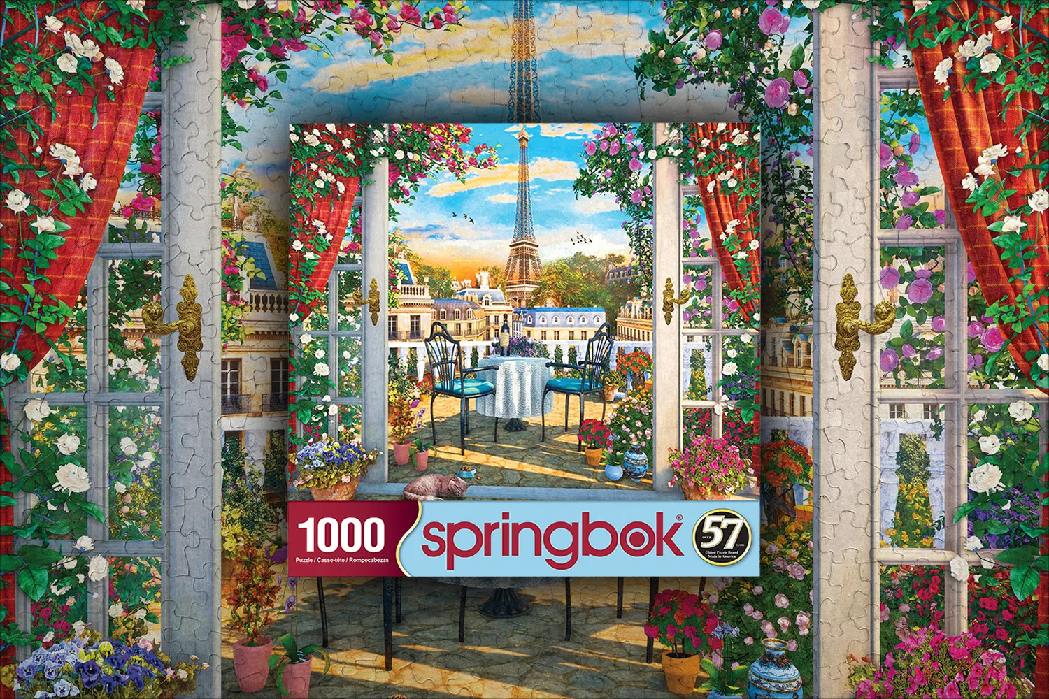 Luxurious Lookout 1000 Piece Jigsaw Puzzle