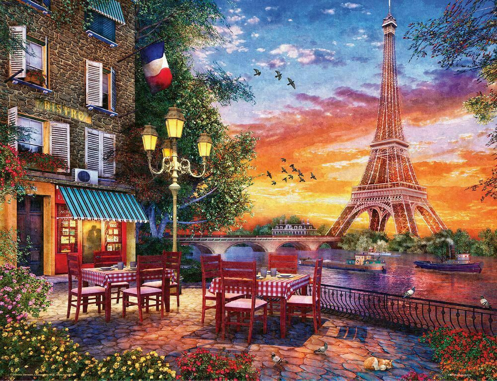 Paris at Night Jigsaw Puzzle - Paris City of Light Gift - 500 Piece Pu –  Positive Atmosphere Shop