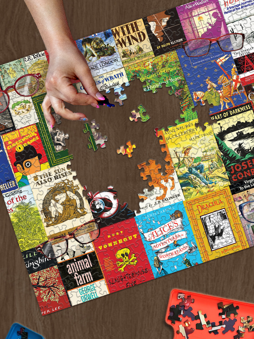 Nostalgic Novels 1000 Piece Jigsaw Puzzle