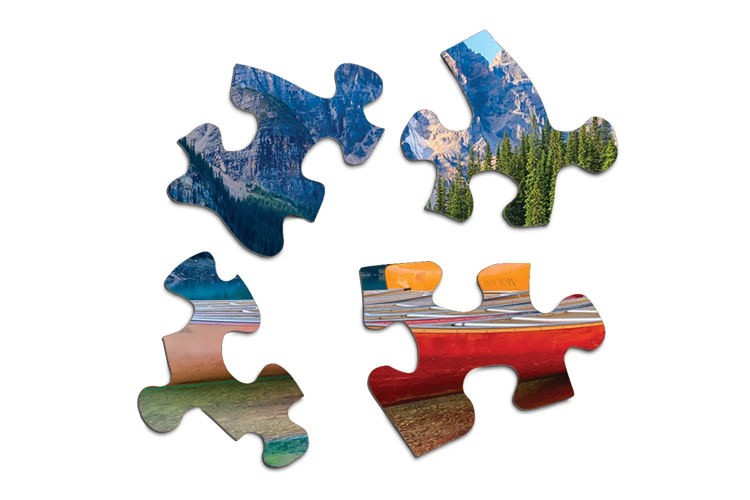 Puzelworx 1000 Piece Jigsaw Puzzle - "Parked Boats With Water" Scenic Art For Adults & Families