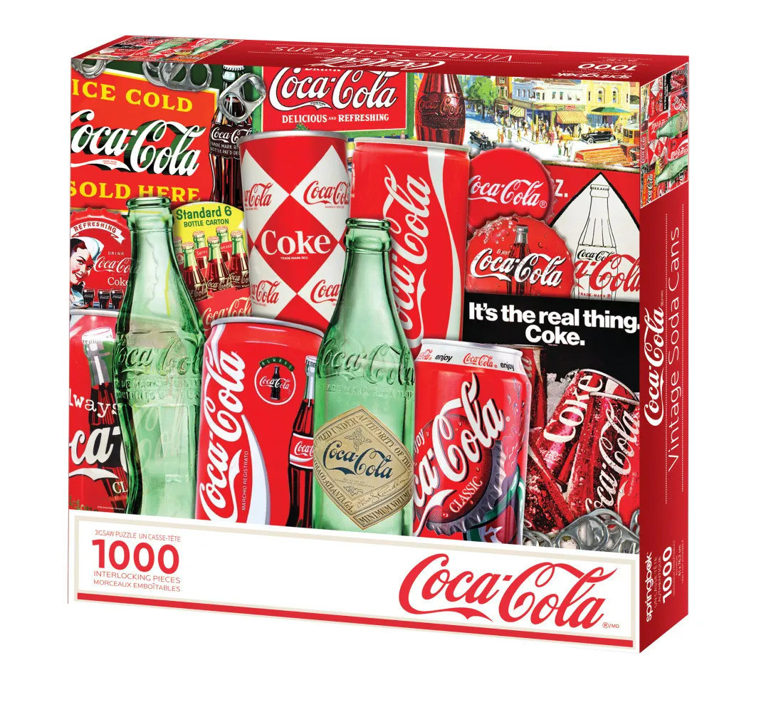 Coca-Cola Classic Signs 1000 Piece Jigsaw Puzzle