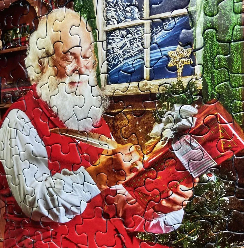 Santa's Shop 500 Piece Jigsaw Puzzle