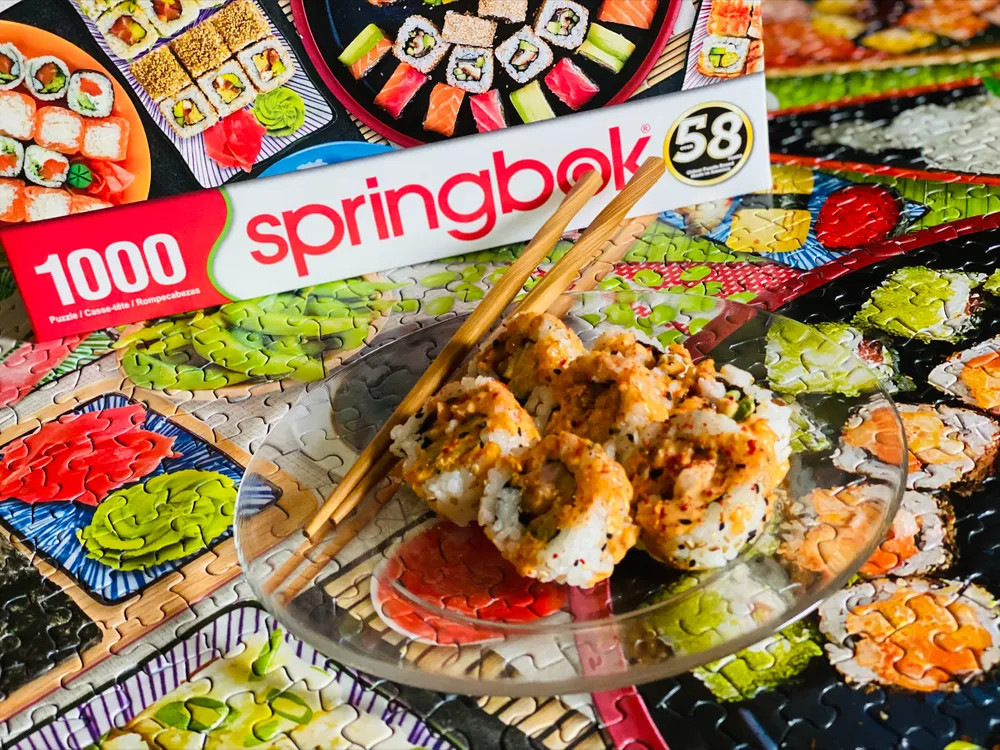 Springbok 1000 Piece Jigsaw Puzzle – “Let The Good Times Roll” Sushi-Themed Adult Puzzle, 30x24 Inches, Heirloom Quality - View #6