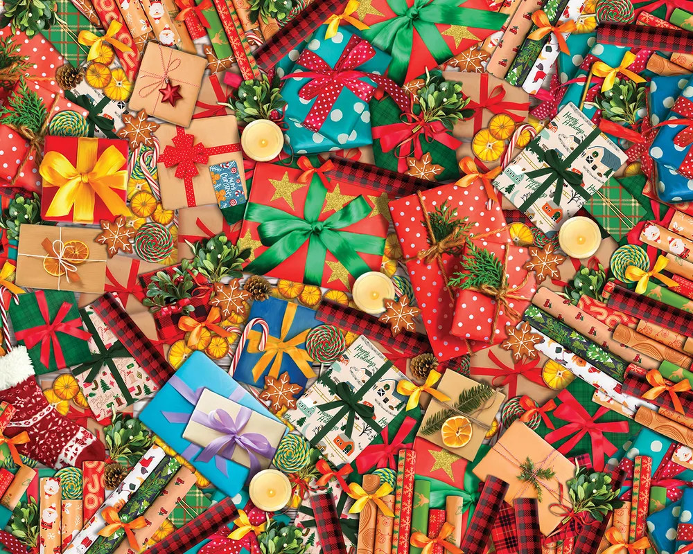 Christmas Collage 1500 Piece Jigsaw Puzzle