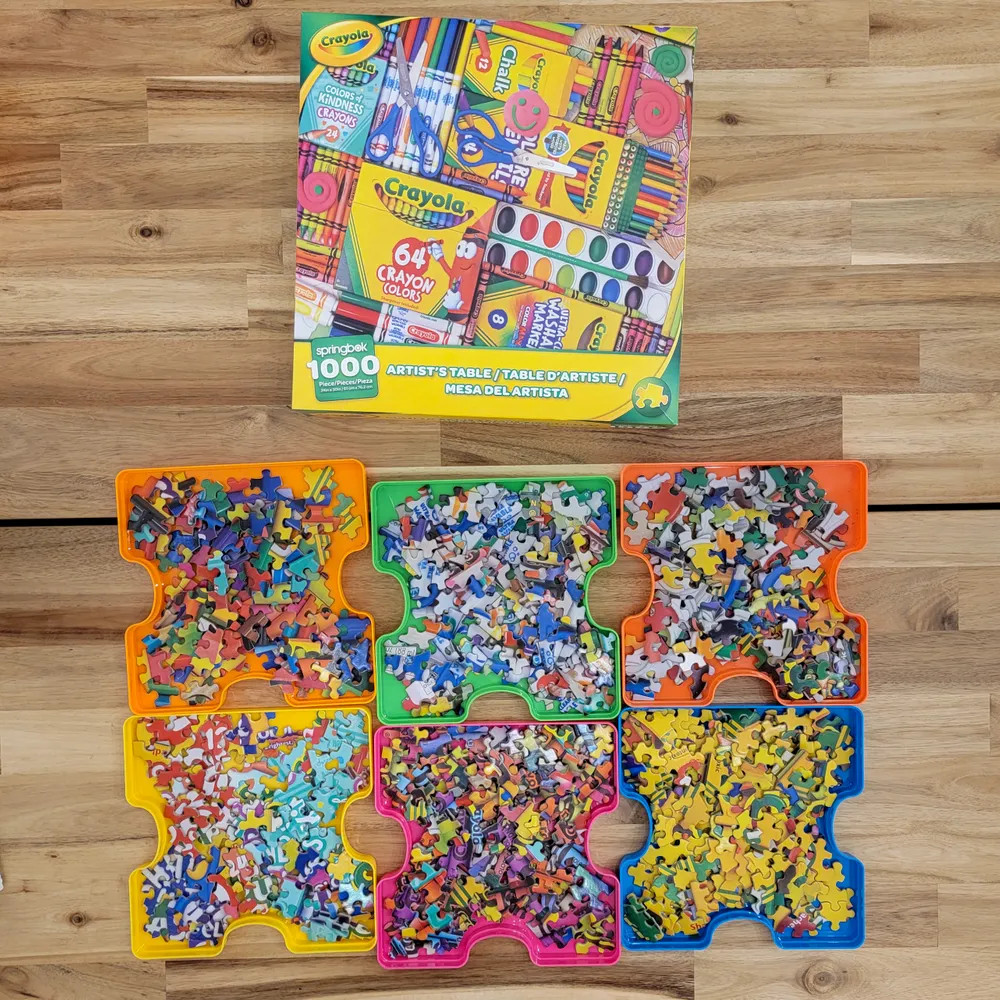 Artist's Table 1000 Piece Jigsaw Puzzle