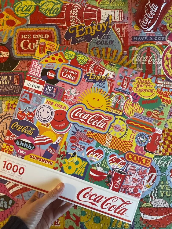 Coca-Cola Pop Art, 1000 Pieces, Springbok
