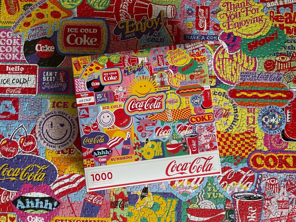 Buffalo - Photomosaics - Coca-Cola - 1000 Piece Jigsaw Puzzle 