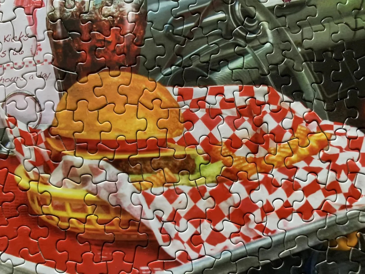 Mel's Drive-In 1000 Piece Jigsaw Puzzle