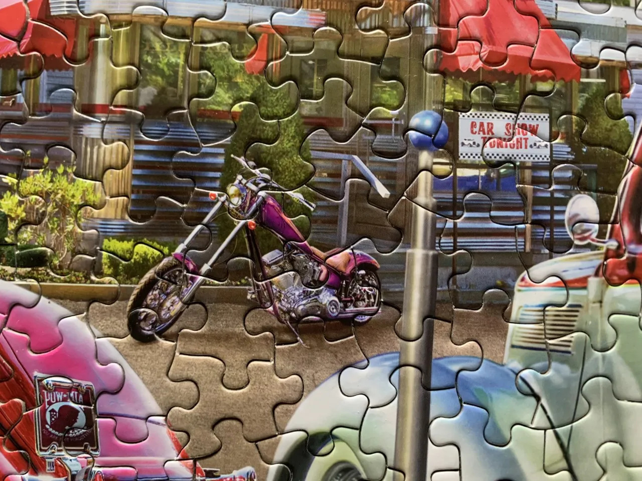 Mel's Drive-In 1000 Piece Jigsaw Puzzle