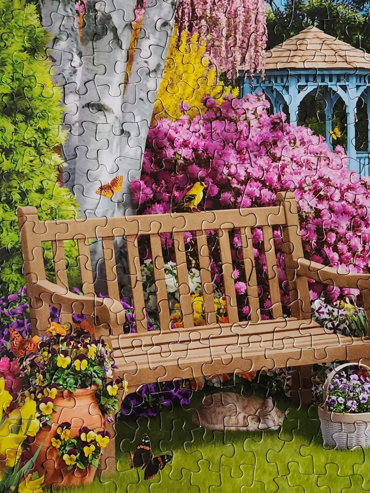 Beautiful Blossoms 500 Piece Jigsaw Puzzle