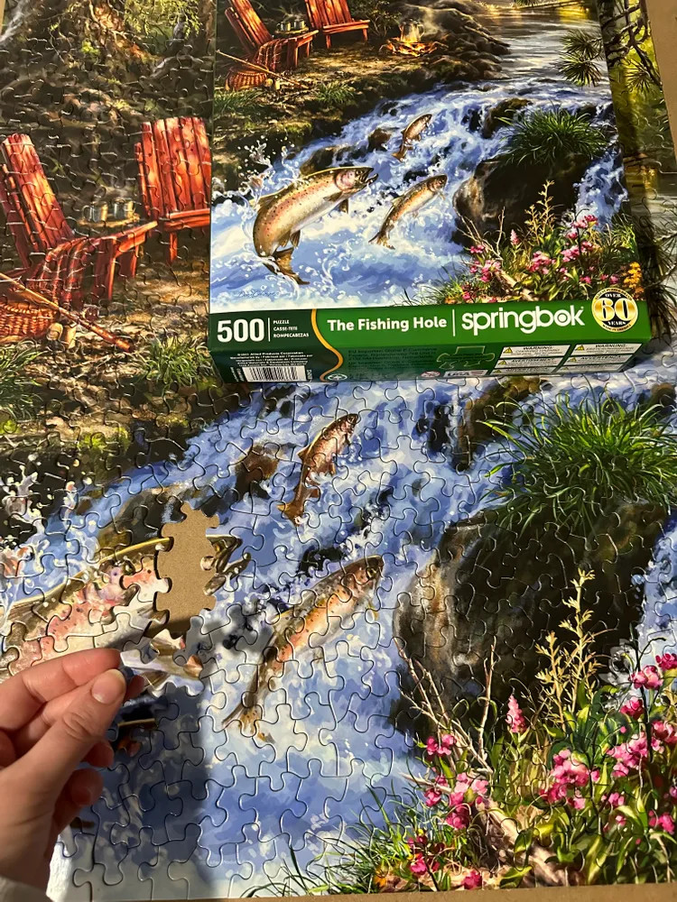 Let's Go Fishing  500 Piece — Outset Media