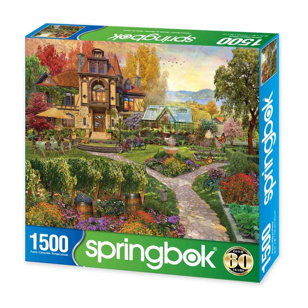 Vineyard Retreat 1500 Piece Jigsaw Puzzle