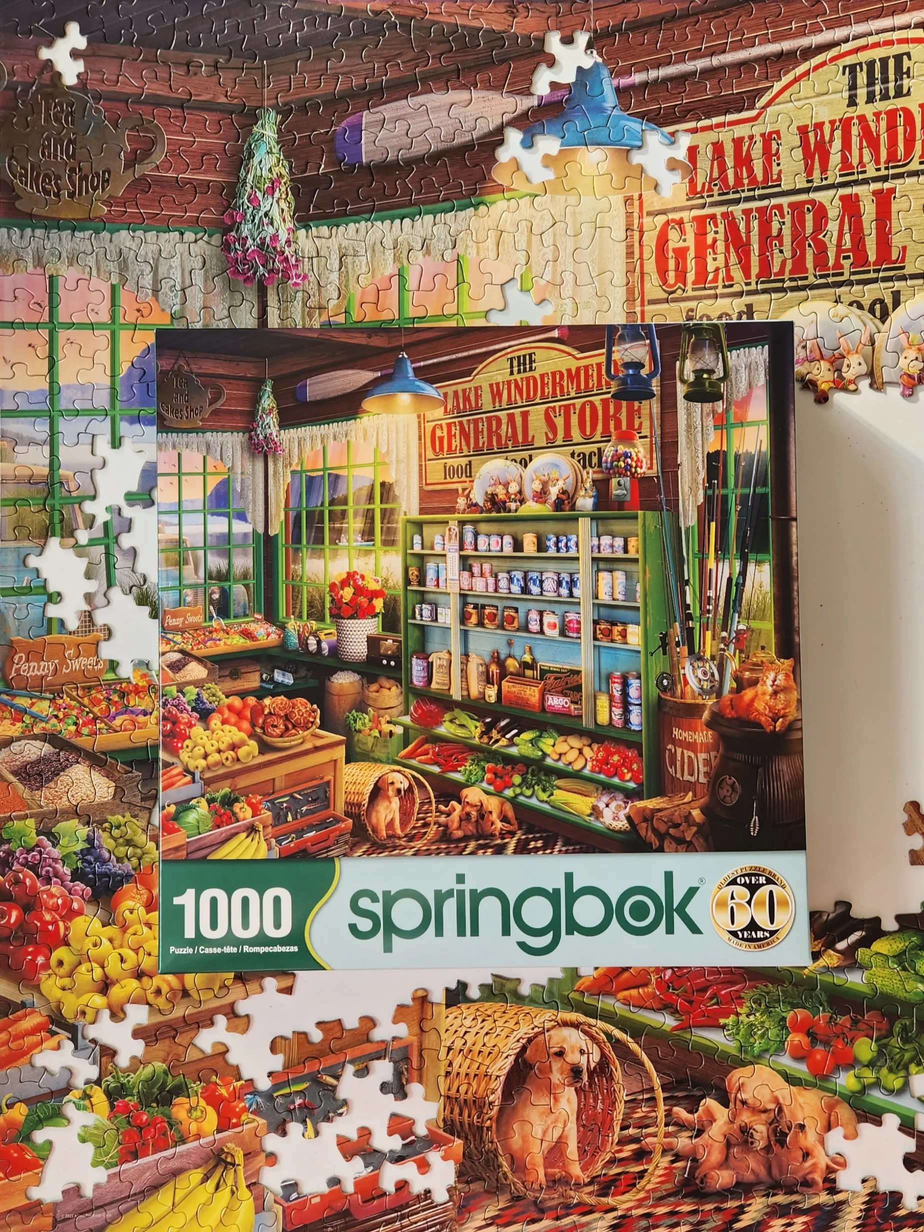 Lake Windermere General Store 1000 Piece Jigsaw Puzzle