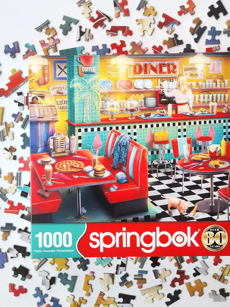 Diner 1000 Piece Jigsaw Puzzle