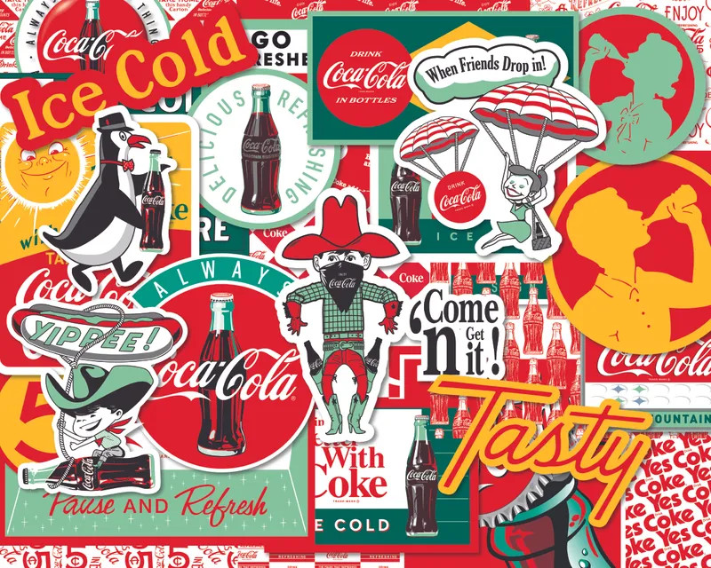 Coca - Cola Vintage Poster #4 Jigsaw Puzzle by Gianfranco Weiss - Fine Art  America