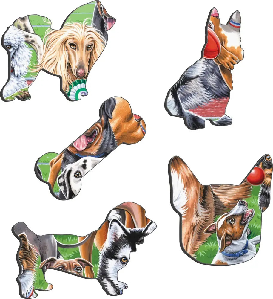 Dog Puzzles (Illustrated) — Carolee's