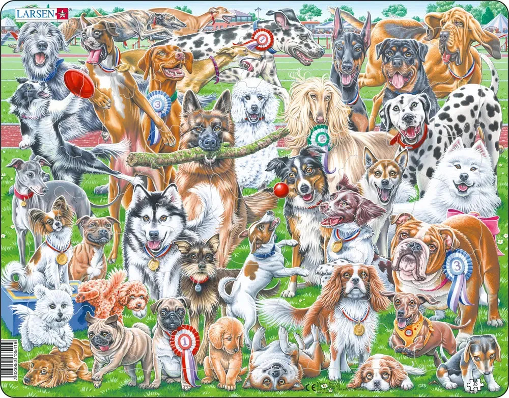 Dog Puzzles (Illustrated) — Carolee's