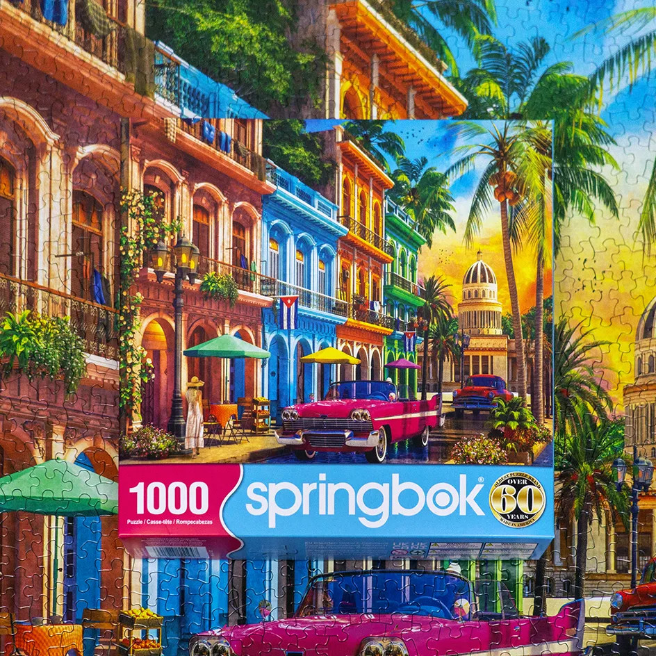 Havana Sunset 1000 Piece Jigsaw Puzzle