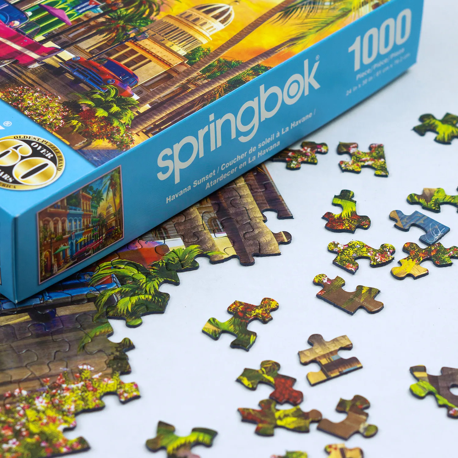 Havana Sunset 1000 Piece Jigsaw Puzzle