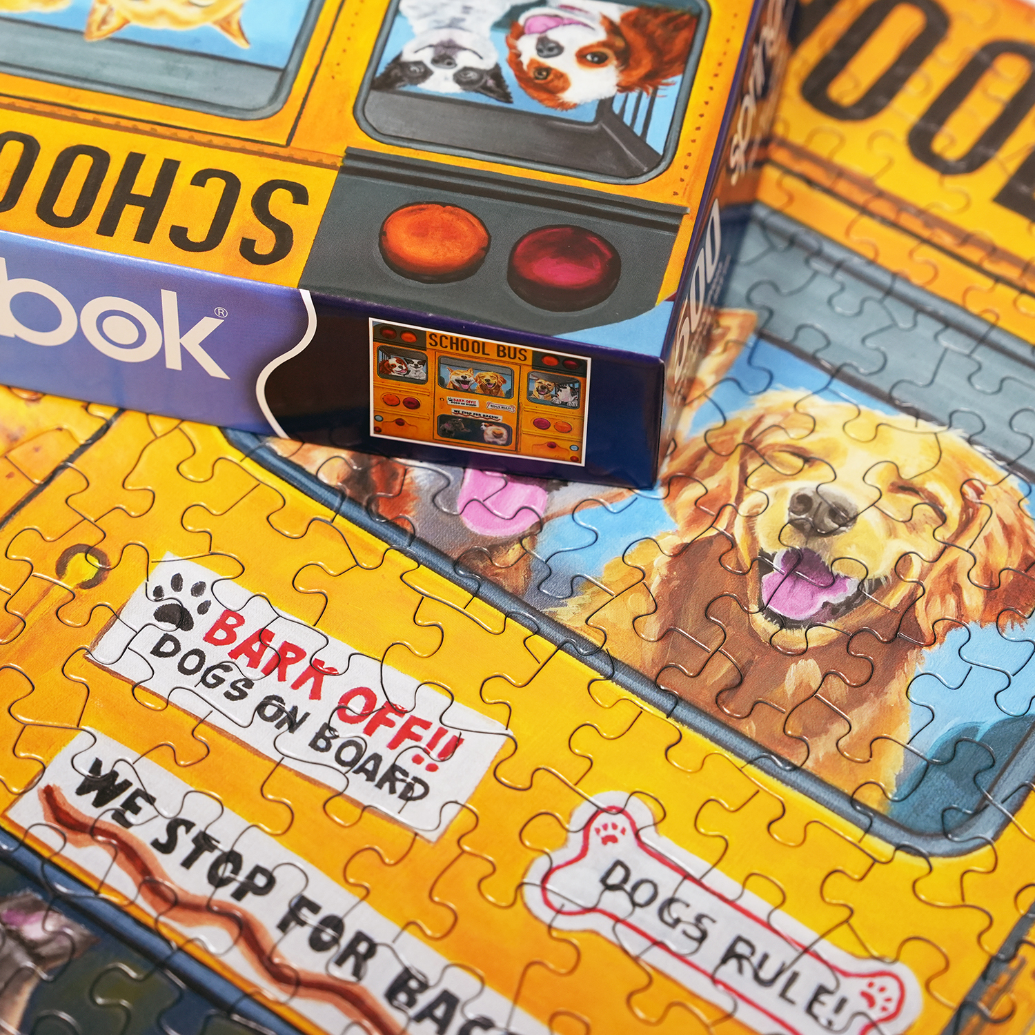 Happy Bus 500 Piece Jigsaw Puzzle