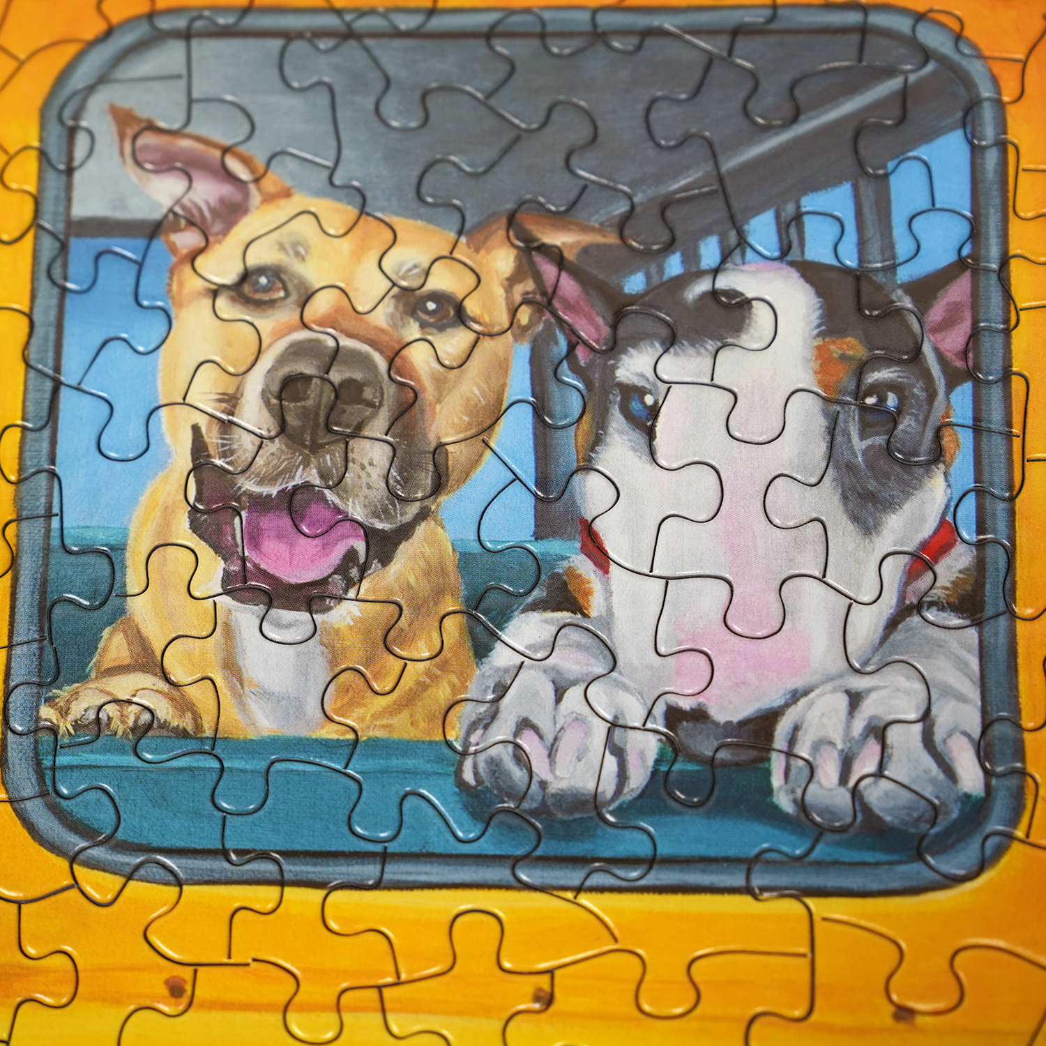 Happy Bus 500 Piece Jigsaw Puzzle