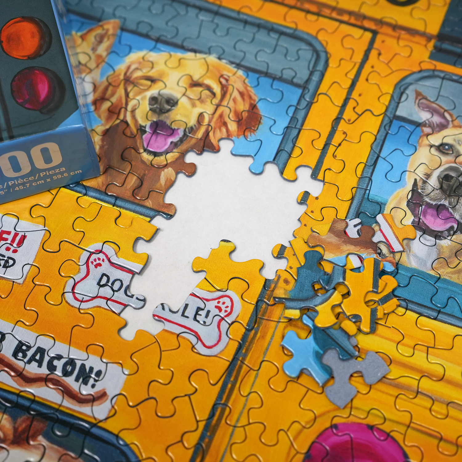 Happy Bus 500 Piece Jigsaw Puzzle