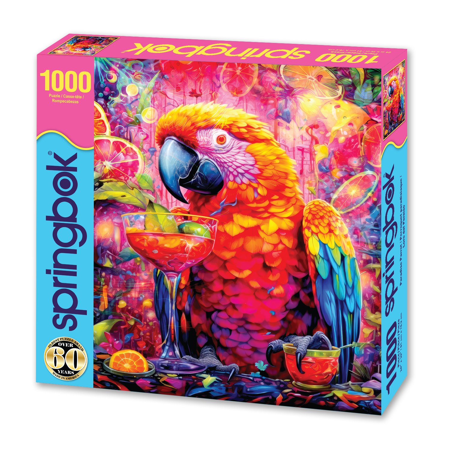 Paradise Parrot 1000 Piece Jigsaw Puzzle