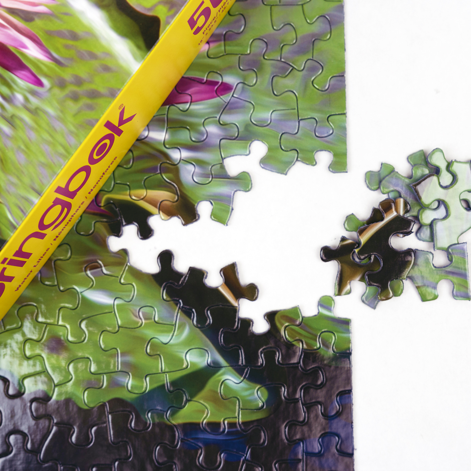 Water Lilies 500 Piece Jigsaw Puzzle