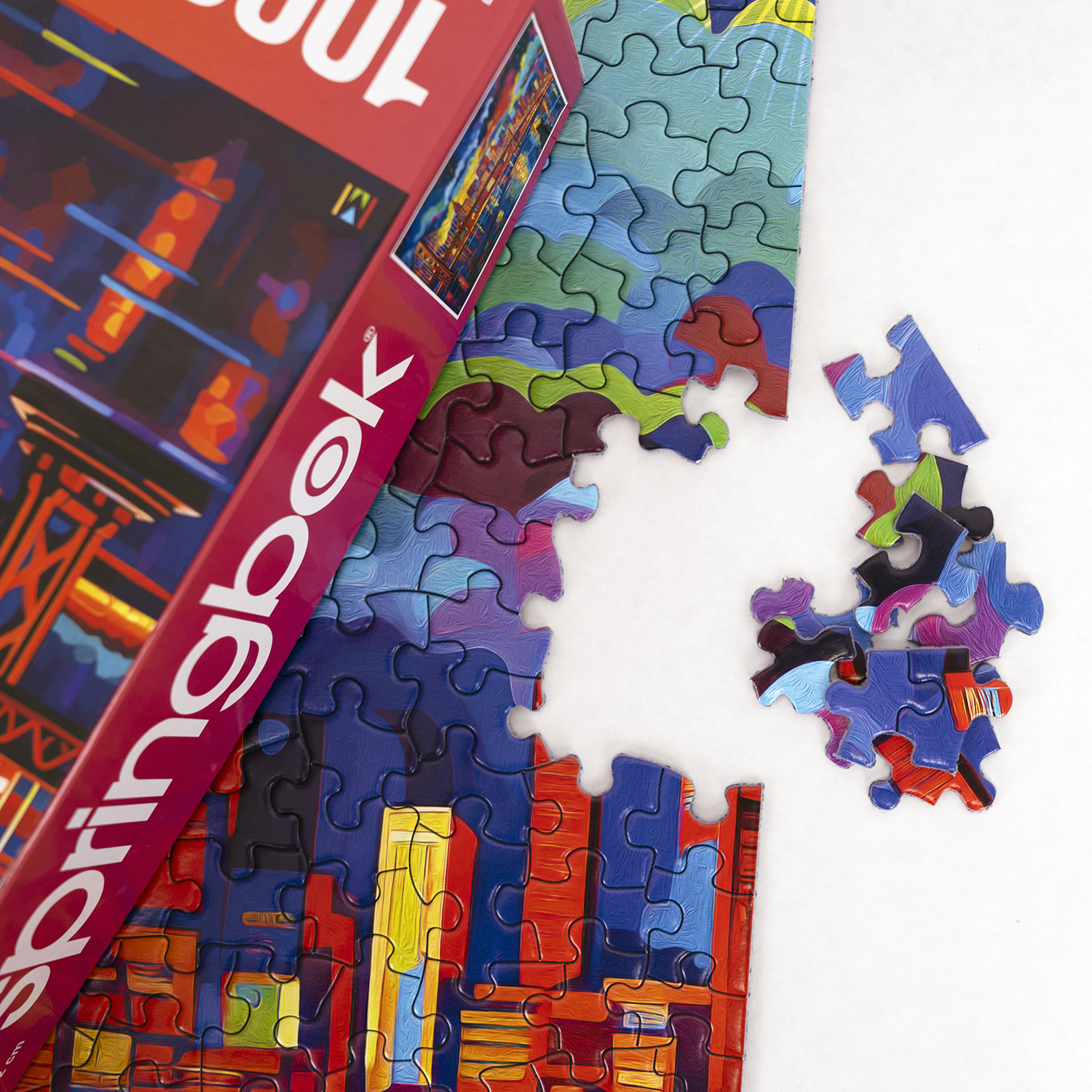 Midnight in San Francisco 1000 Piece Jigsaw Puzzle
