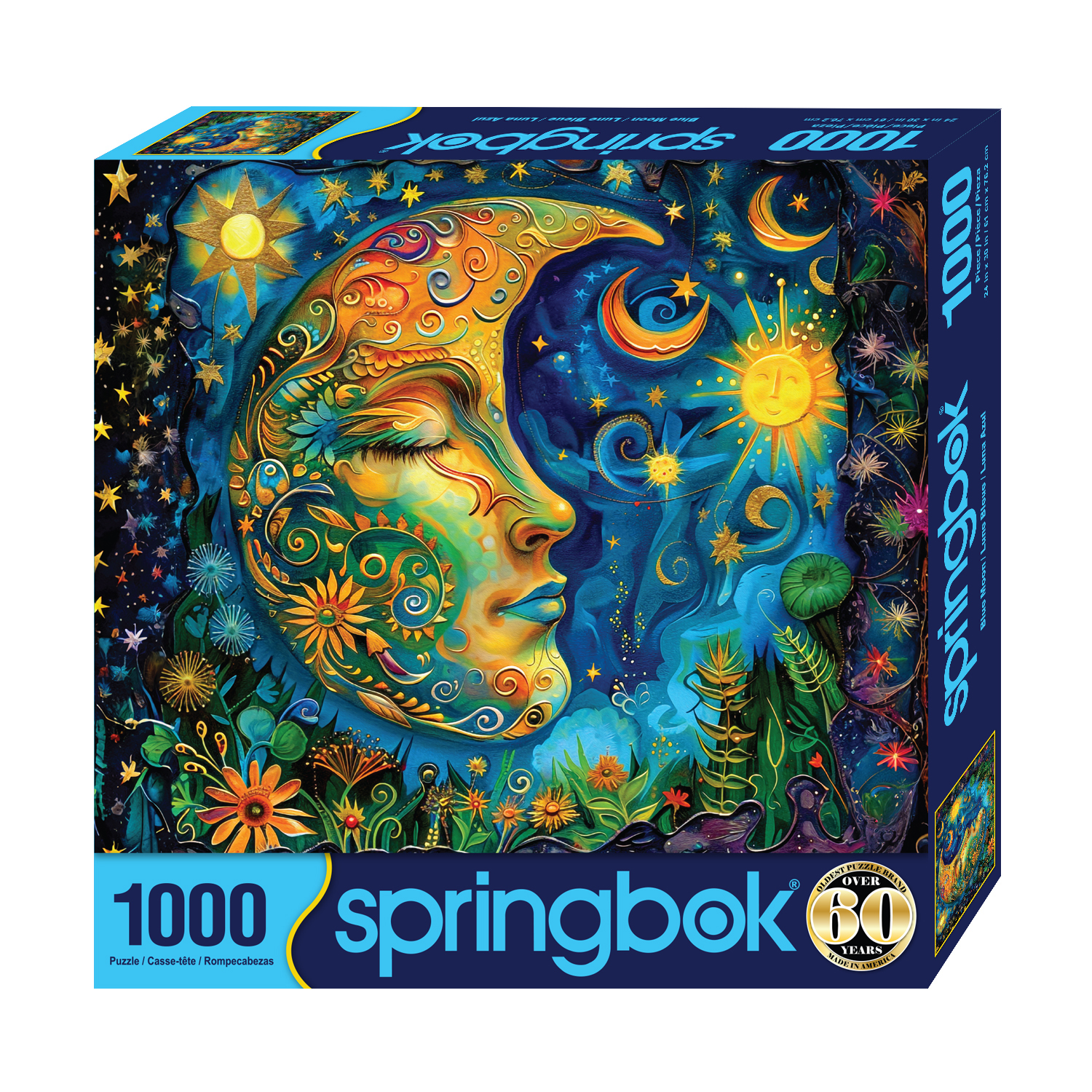 ブルームーンページ Blue Moon 1000 Piece Jigsaw Puzzle