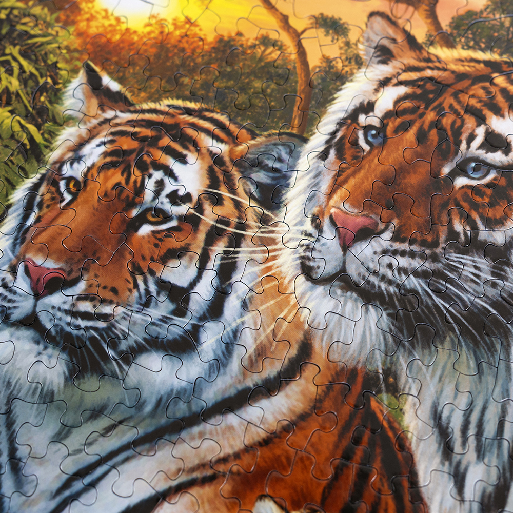 Hidden Tigers 400 Piece Jigsaw Puzzle