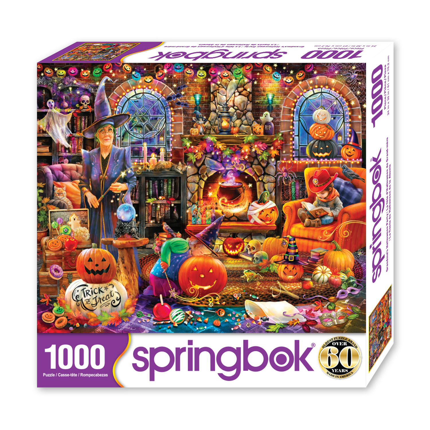 Grandma's Halloween Party 1000 Piece Jigsaw Puzzle