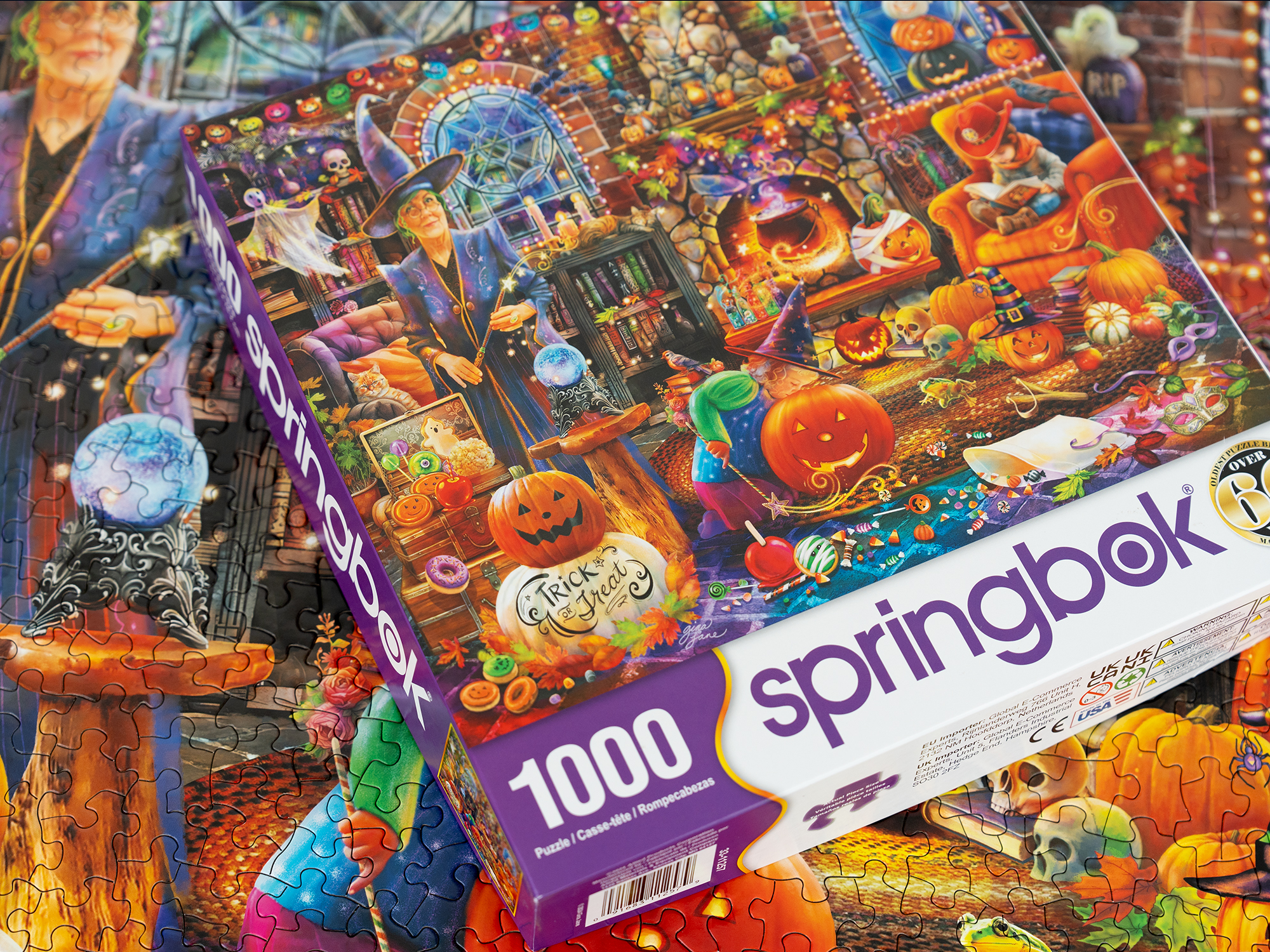 Grandma's Halloween Party 1000 Piece Jigsaw Puzzle
