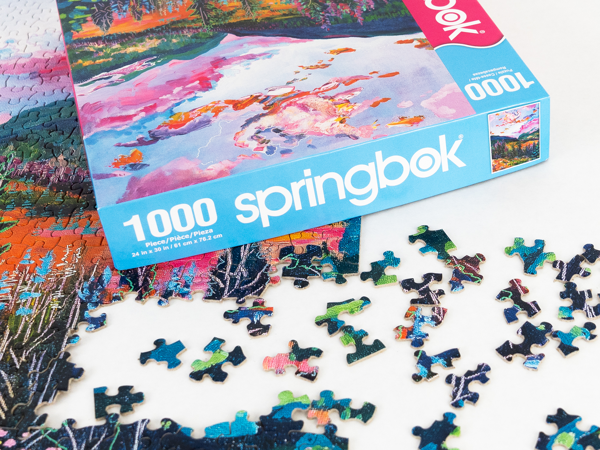 Rocky Mountain Twilight 1000 Piece Jigsaw Puzzle