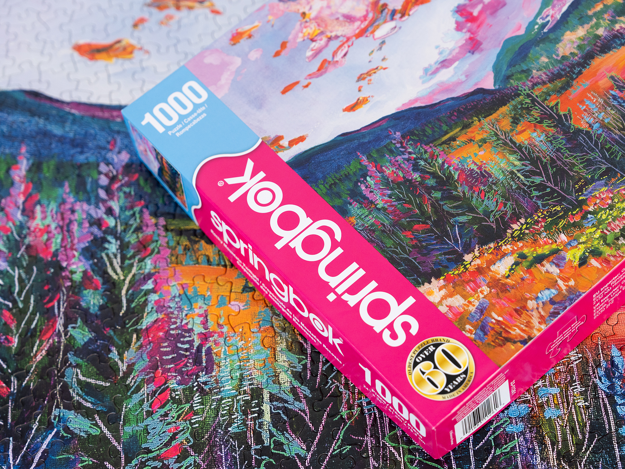 Rocky Mountain Twilight 1000 Piece Jigsaw Puzzle