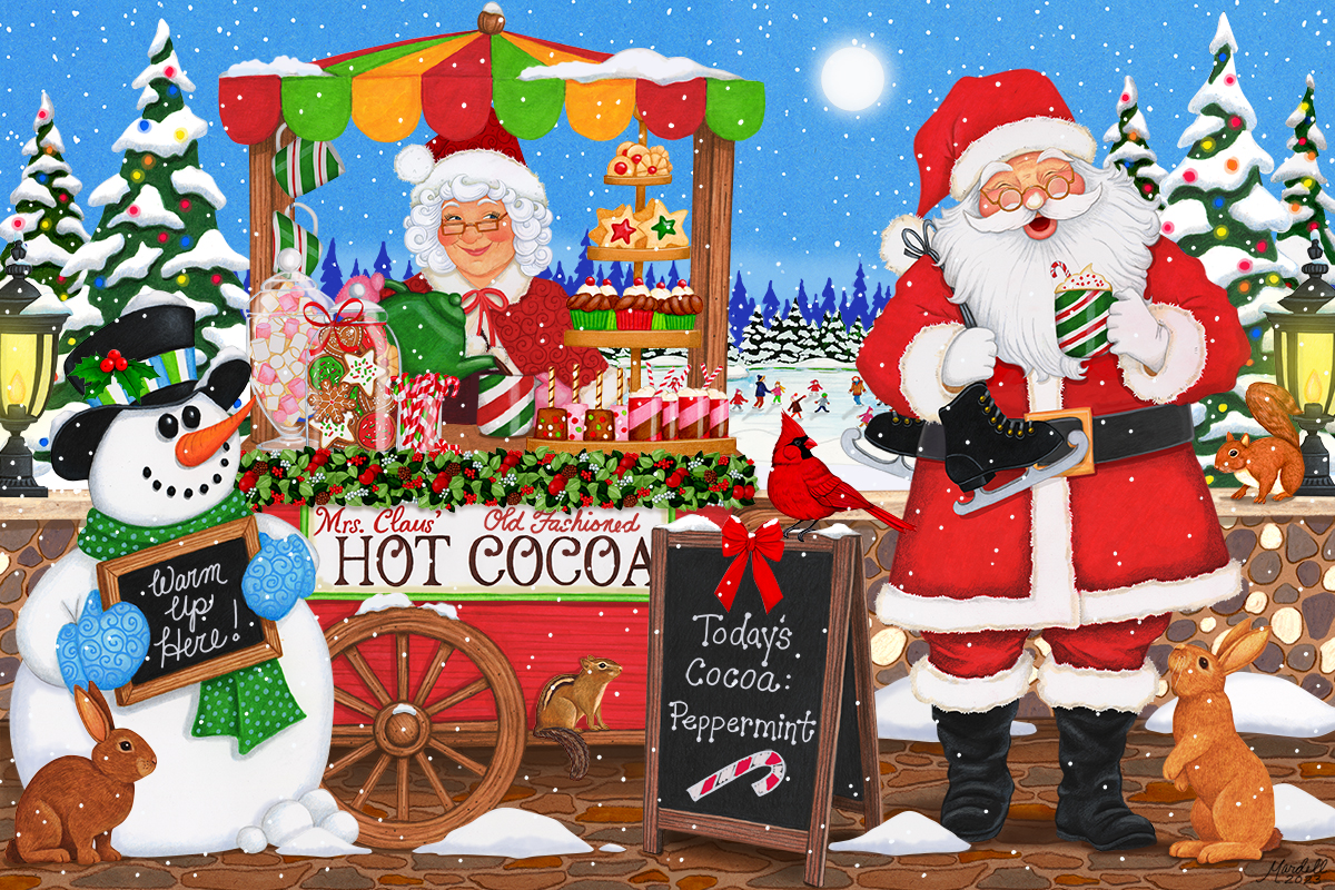 Mrs. Claus' Sweet Shop 400 Piece Jigsaw Puzzle