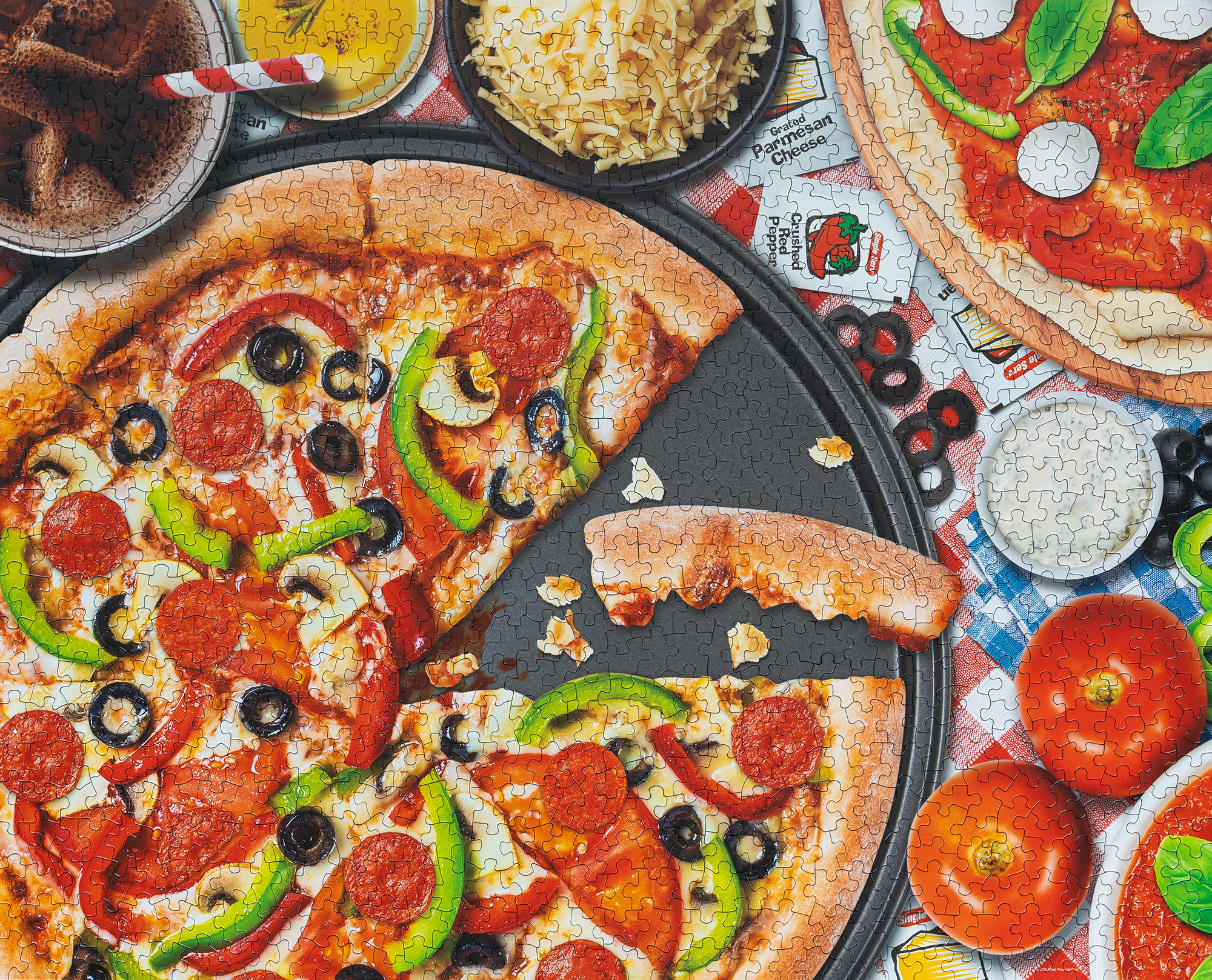 Pizza Night 1000 Piece Jigsaw Puzzle
