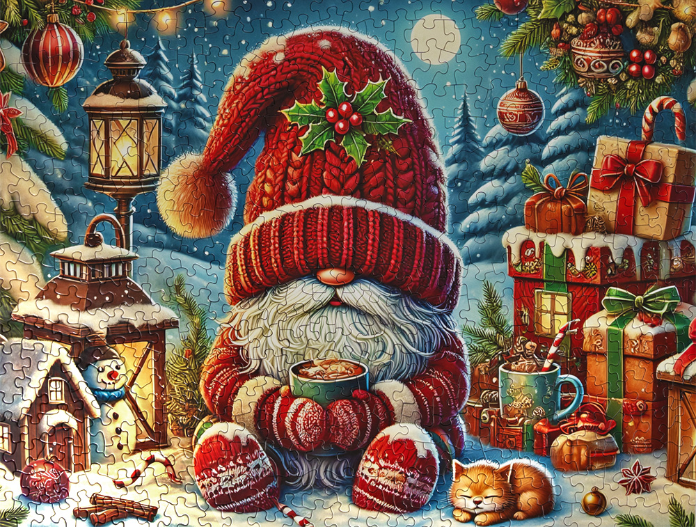 Hot Cocoa Season 500 Piece Jigsaw Puzzle
