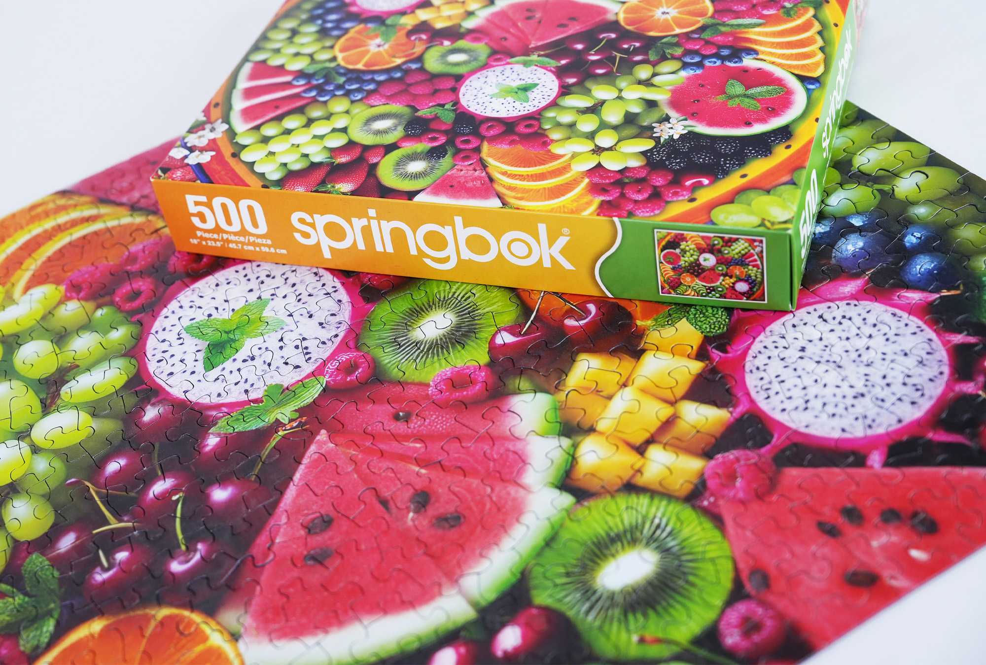Fruit Platter 500 Piece Jigsaw Puzzle