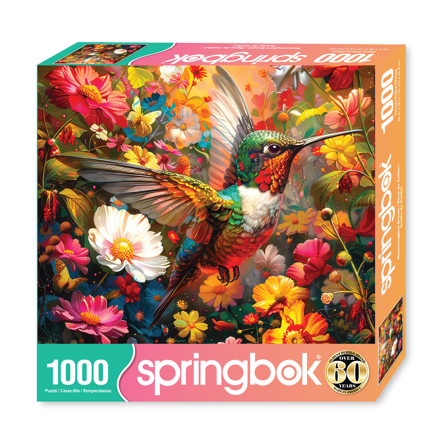 Hummingbird Dream 1000 Piece Jigsaw Puzzle