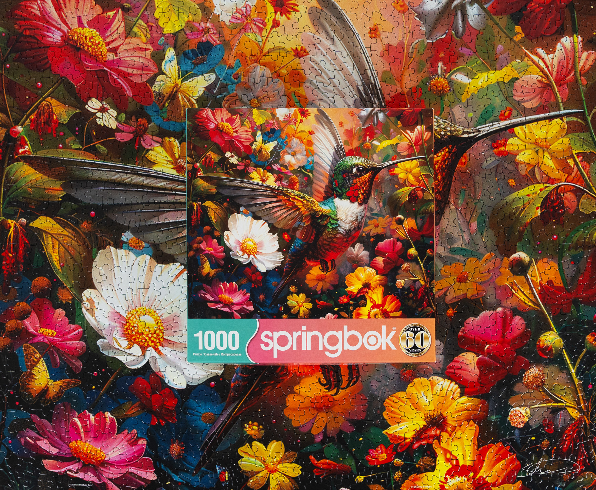 Springbokパズル – Songbirds – 1000ピース Amazon.com: Springbok's 1000 Piece Jigsaw Puzzle Songbirds